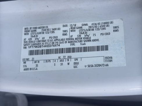 Used 2019 Ford F250 XLT AWD/4WD image 26