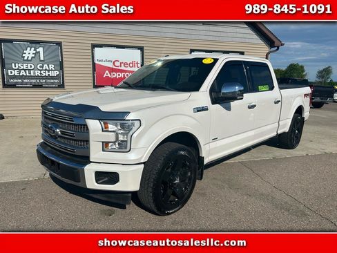 Used 2017 Ford F150 Platinum w/ Technology Package AWD/4WD image 1