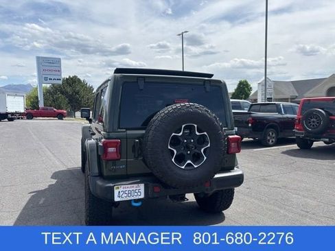 Used 2023 Jeep Wrangler Unlimited Rubicon 4xe w/ Steel Bumper Group AWD/4WD image 8