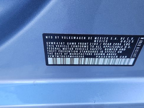 Certified 2023 Volkswagen Jetta SE w/ Panoramic Sunroof Package image 8