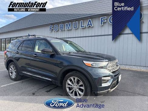 Certified 2023 Ford Explorer Limited w/ Limited Technology Package AWD/4WD image 1