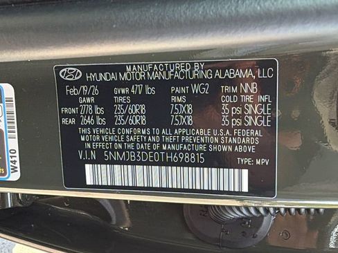 New 2026 Hyundai Tucson SEL FWD image 35