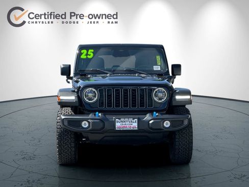 Certified 2025 Jeep Wrangler Unlimited Rubicon 4xe w/ Convenience Group AWD/4WD image 9
