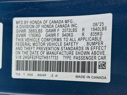 Used 2026 Honda Civic Sport image 19