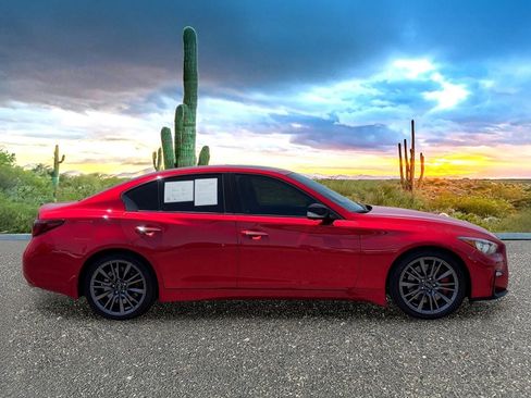 Certified 2023 INFINITI Q50 Red Sport 400 RWD image 6