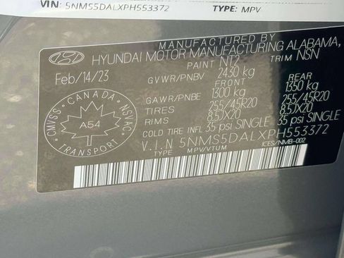 Used 2023 Hyundai Santa Fe Calligraphy AWD/4WD image 21