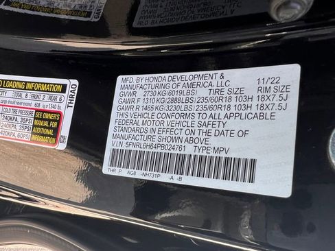 Used 2023 Honda Odyssey EX-L image 39