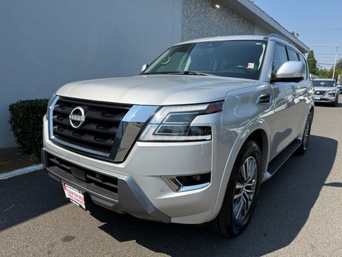 Certified 2023 Nissan Armada SL w/ Captain's Chairs Package AWD/4WD image 2
