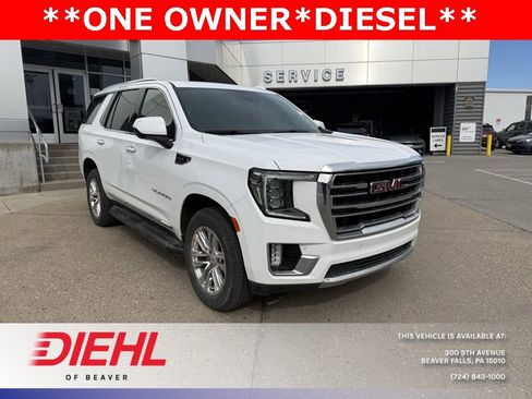 Used 2021 GMC Yukon SLT image 1