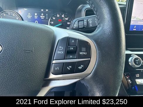 Used 2021 Ford Explorer Limited w/ Equipment Group 301A RWD image 27