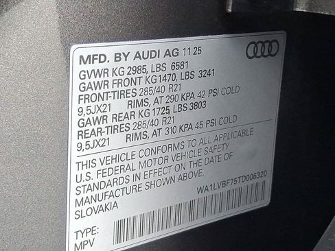 Certified 2026 Audi Q7 3.0T Premium Plus w/ Premium Plus Package AWD/4WD image 27
