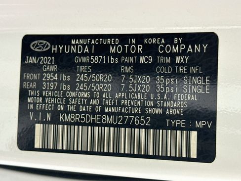 Used 2021 Hyundai Palisade Limited AWD/4WD image 40