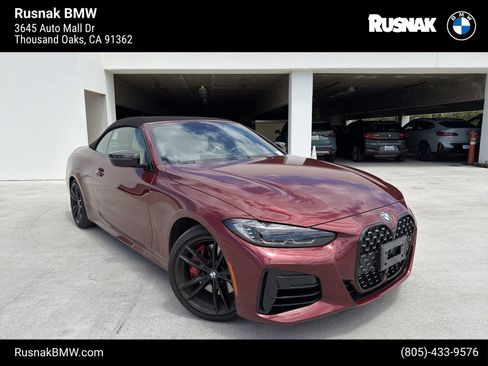 Certified 2024 BMW M440i Convertible w/ Premium Package RWD image 1
