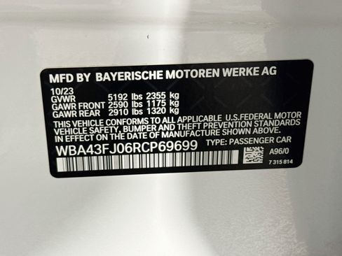 Used 2024 BMW 530i w/ Executive Package RWD image 40