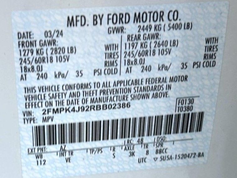 Used 2024 Ford Edge SEL w/ Convenience Package AWD/4WD image 26
