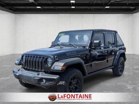 Used 2021 Jeep Wrangler Unlimited Sport AWD/4WD image 1
