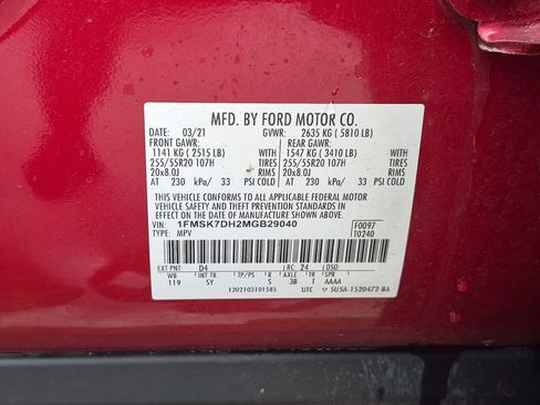 Used 2021 Ford Explorer XLT w/ Equipment Group 202A RWD image 27