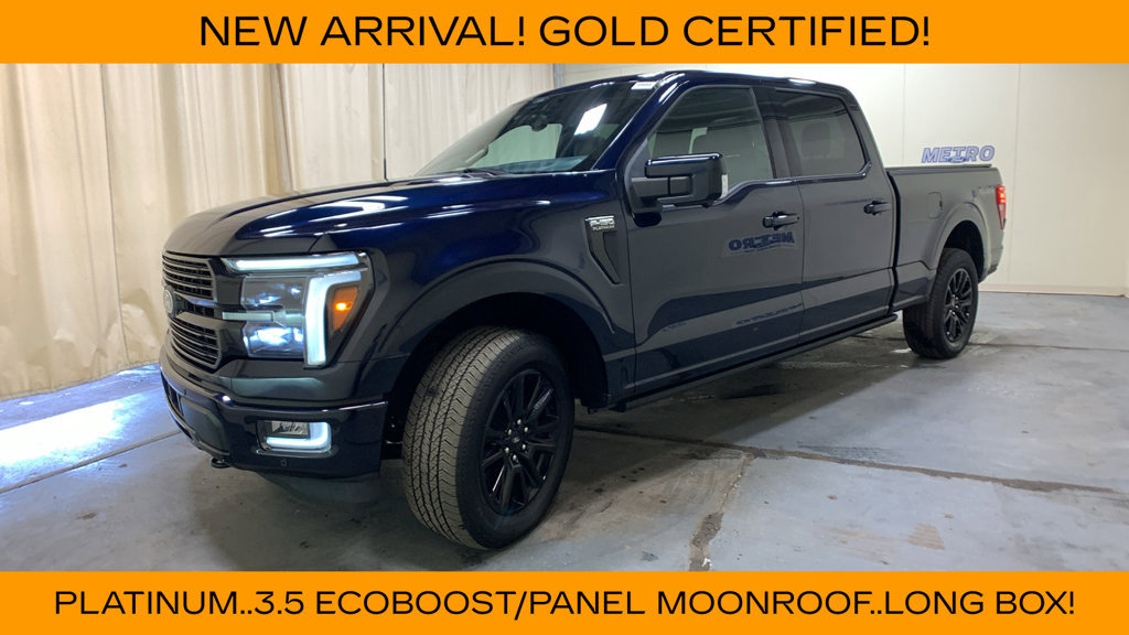 Certified 2025 Ford F150 Platinum w/ Equipment Group 702A High AWD/4WD image 7
