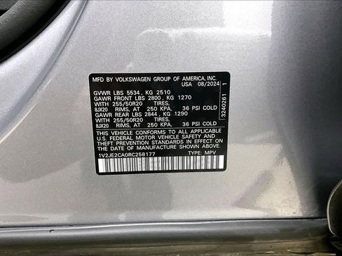 Used 2024 Volkswagen Atlas Cross Sport SE w/ Panoramic Sunroof Package image 37