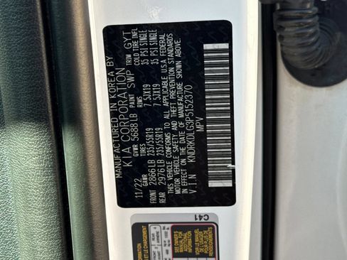 Used 2023 Kia Sorento SX Prestige w/ Panoramic Sunroof Package AWD/4WD image 31