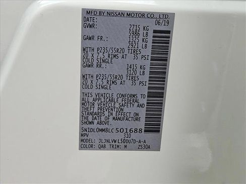 Used 2020 INFINITI QX60 Luxe w/ Sensory Package image 22