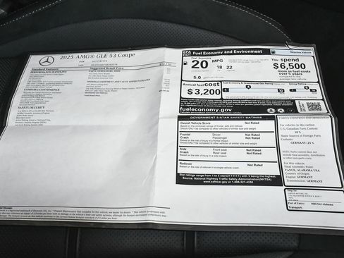 Used 2025 Mercedes-Benz GLE 53 AMG 4MATIC Coupe image 70