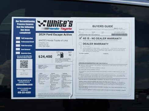 Used 2024 Ford Escape Active AWD/4WD image 31