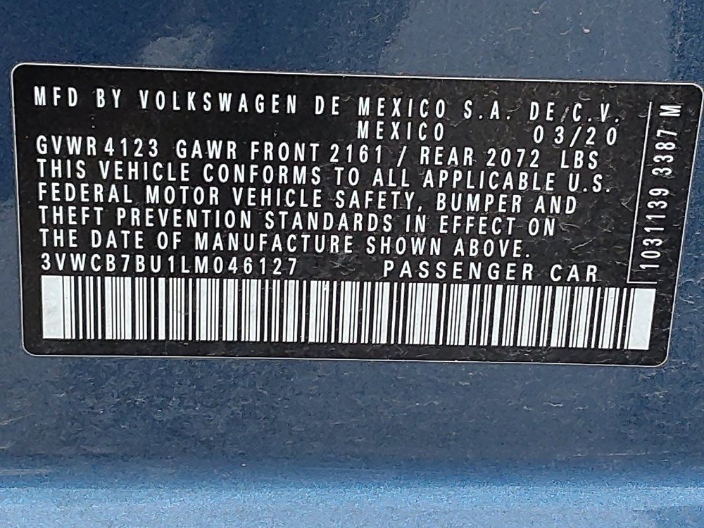 Used 2020 Volkswagen Jetta S w/ Driver Assistance Package FWD image 33