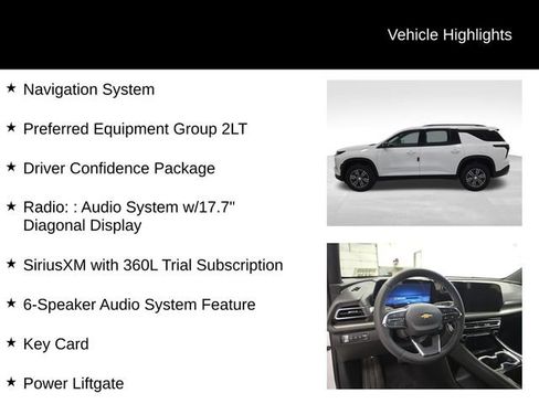 New 2026 Chevrolet Traverse LT image 27