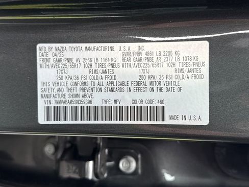 Certified 2025 MAZDA CX-50 AWD 2.5 S w/ Cargo Package image 19