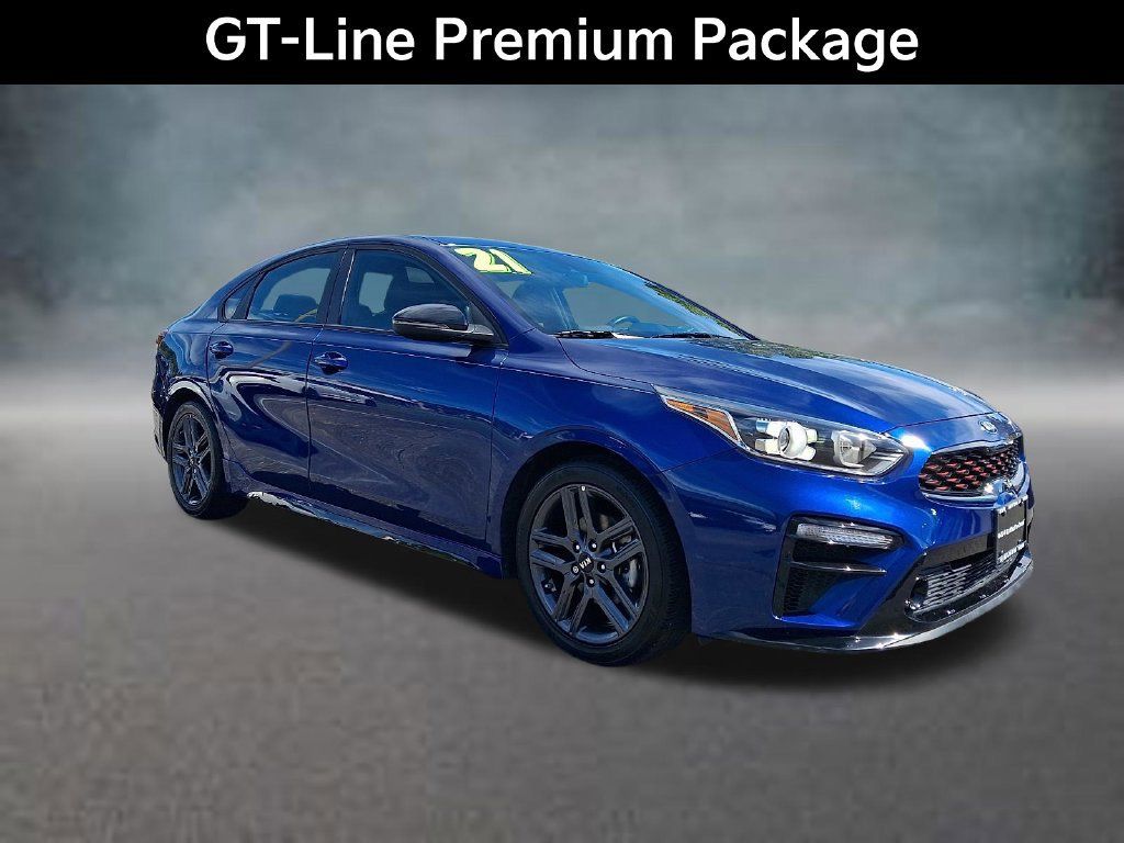 Certified 2021 Kia Forte GT-Line w/ GT-Line Premium Package FWD image 4