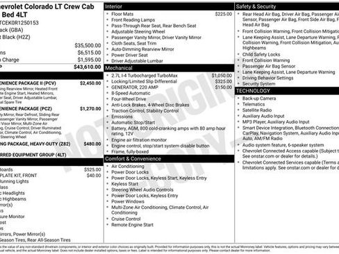 Certified 2024 Chevrolet Colorado LT w/ LT Convenience Package II AWD/4WD image 10