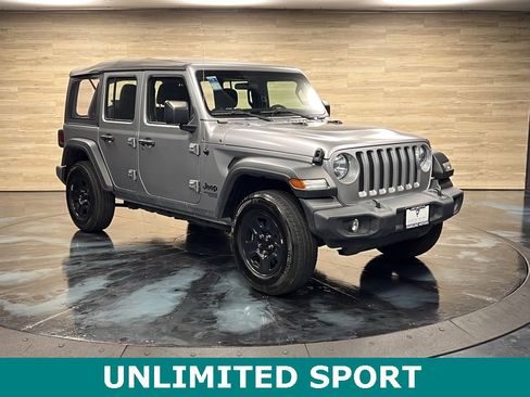 Used 2021 Jeep Wrangler Unlimited Sport image 1