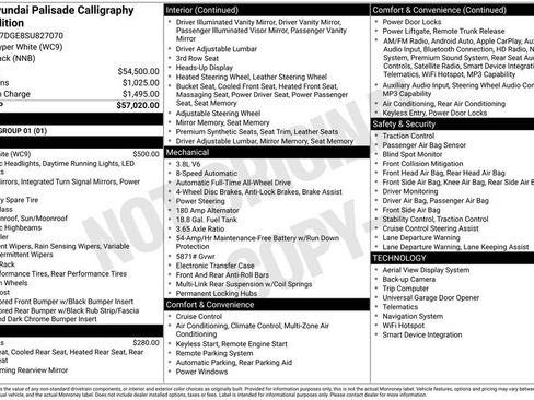 Used 2025 Hyundai Palisade Calligraphy image 4