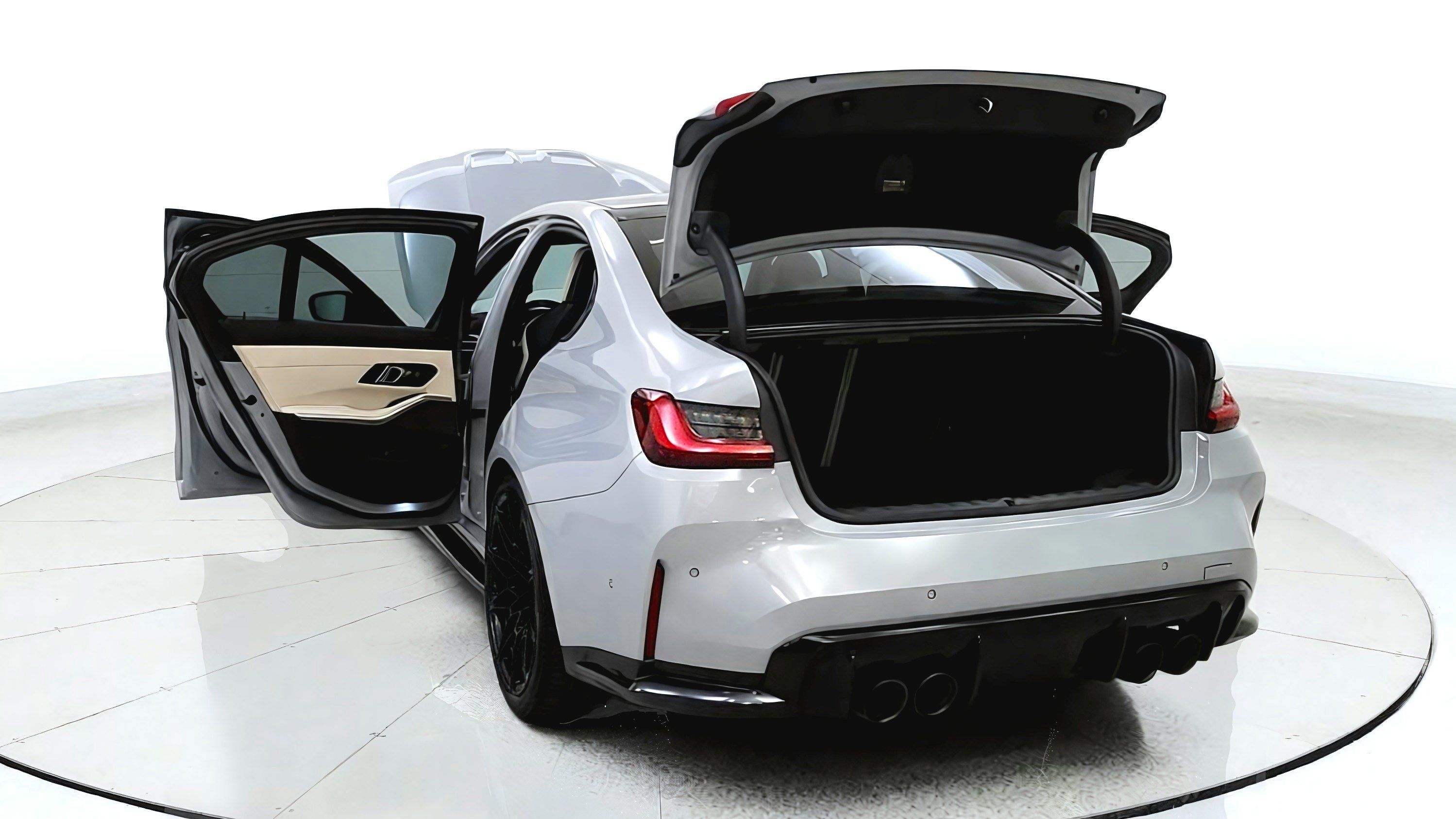 Used 2025 BMW M3 Competition w/ Parking Assistance Package RWD image 13