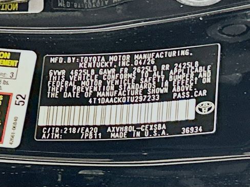 New 2026 Toyota Camry SE FWD image 29