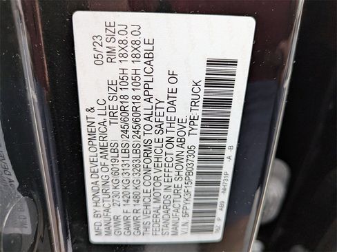 Used 2023 Honda Ridgeline Sport image 31