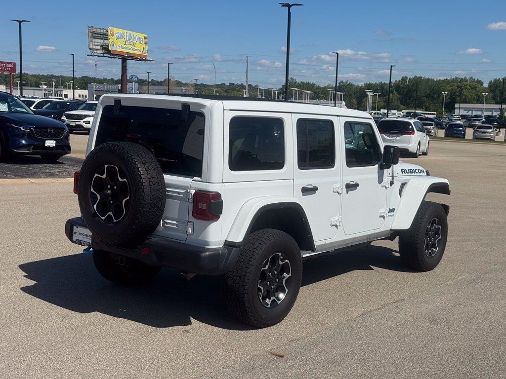 Used 2021 Jeep Wrangler Unlimited Rubicon 4xe w/ Steel Bumper Group AWD/4WD image 33