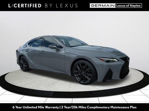 Certified 2024 Lexus IS 350 F Sport w/ Accessory Package 2 RWD image 1