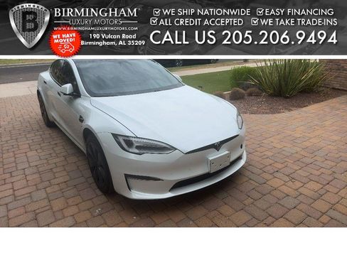 Used 2021 Tesla Model S Plaid AWD/4WD image 2