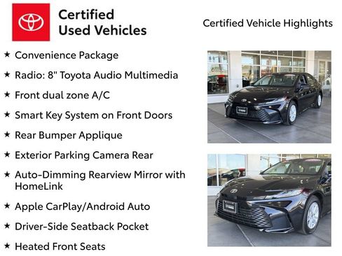 Certified 2026 Toyota Camry LE w/ Convenience Package FWD image 7