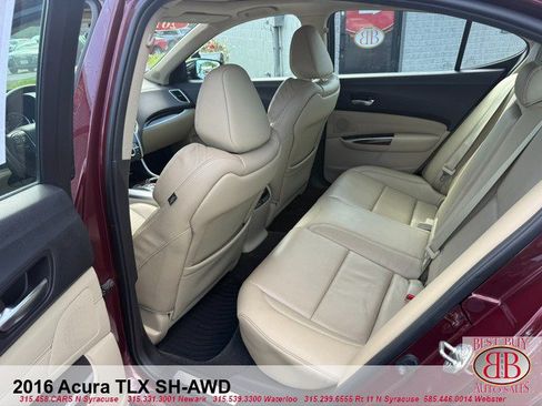 Used 2016 Acura TLX w/ Advance Package AWD/4WD image 10