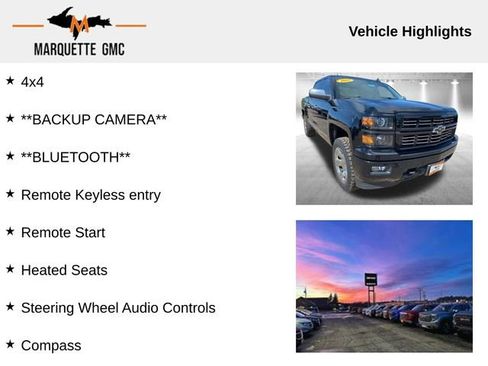 Used 2015 Chevrolet Silverado 1500 LT w/ Custom Sport Edition AWD/4WD image 3