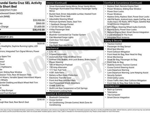 New 2026 Hyundai Santa Cruz SEL AWD/4WD image 4