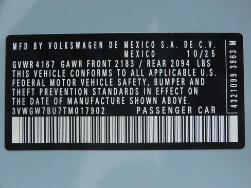 New 2026 Volkswagen Jetta SEL image 34