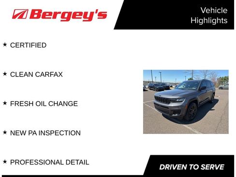 Certified 2025 Jeep Grand Cherokee L Laredo AWD/4WD image 5