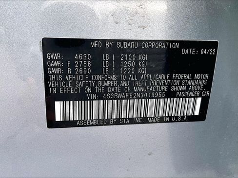 Used 2022 Subaru Legacy Premium AWD/4WD image 29