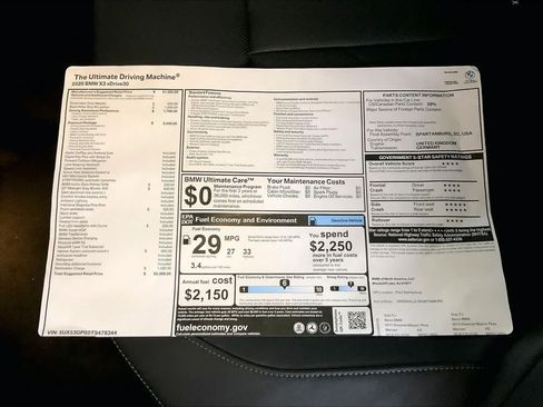 New 2026 BMW X3 xDrive30i AWD/4WD image 22
