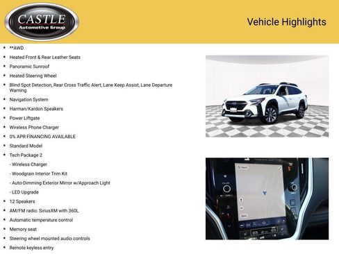 Used 2025 Subaru Outback Limited w/ Tech Package 2 image 4