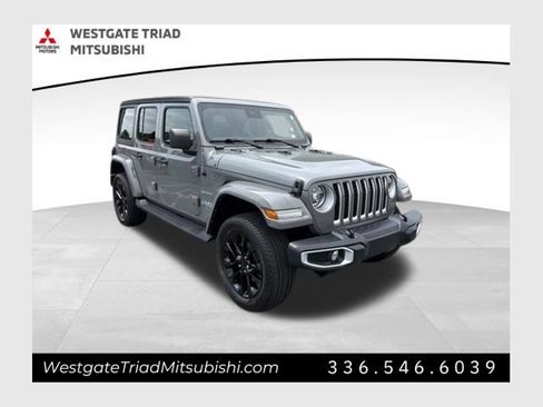 Used 2021 Jeep Wrangler Unlimited Sahara w/ Cold Weather Group AWD/4WD image 1